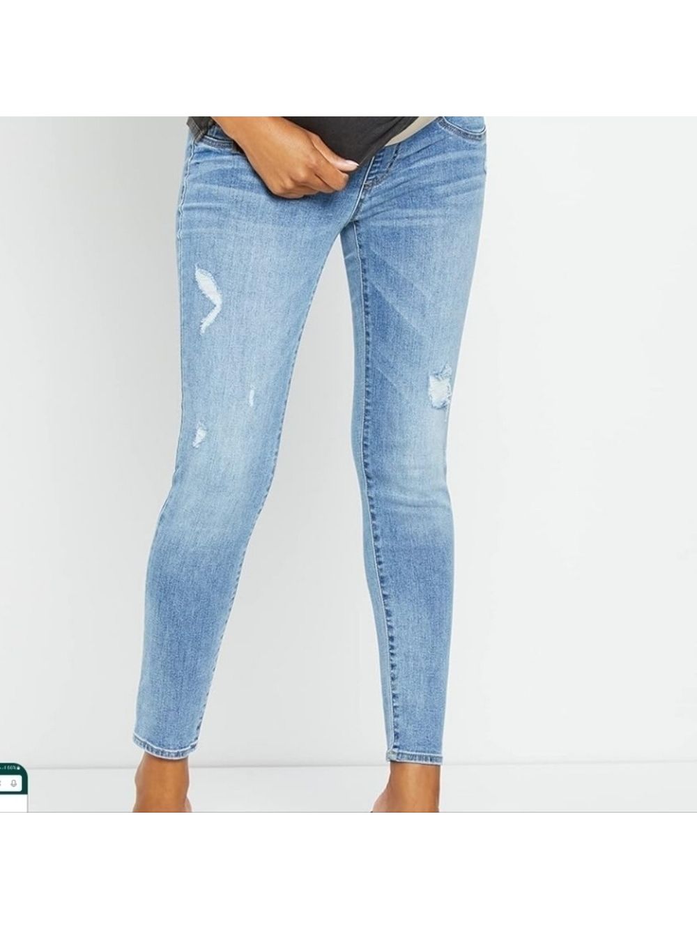 Motherhood Indigo Blue Maternity Women's Skinny Jeans Nwt Size S